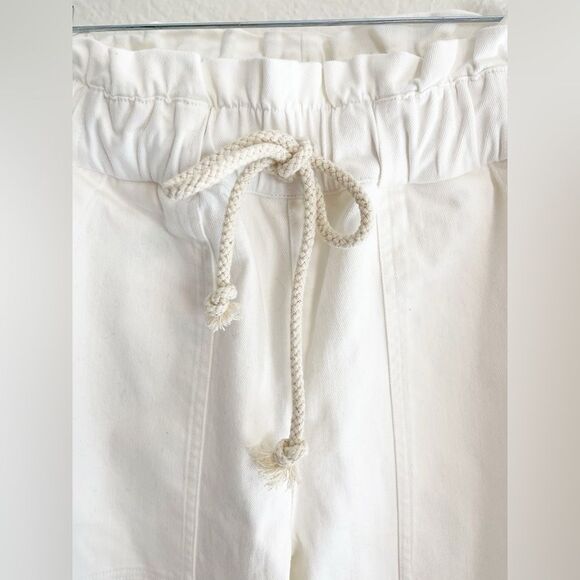 Electric & Rose Easy Drawstring Pant in white    XS NWT - Picture 6 of 10